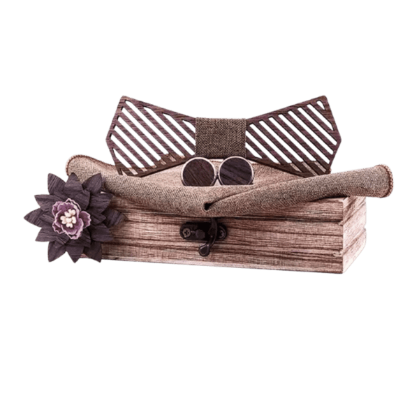 Wooden Bow Tie ST6