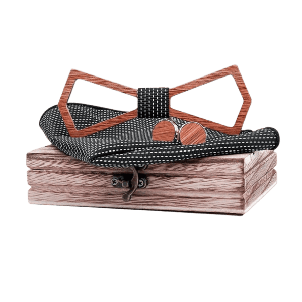 Wooden Bow Tie ST5