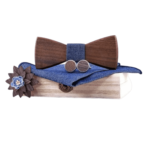 Wooden Bow Tie ST3